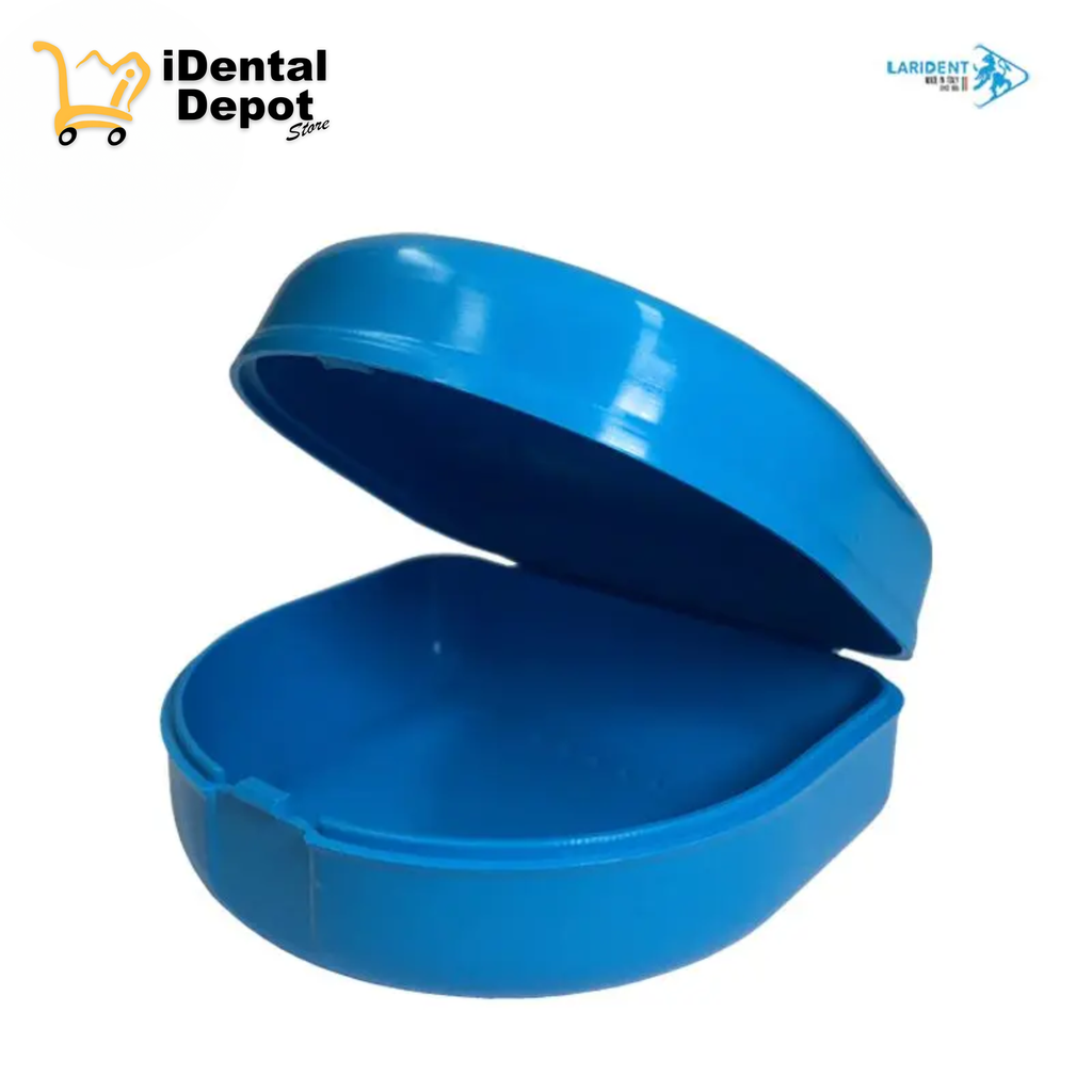[LARIDENTG37AZ] CAJA ORTHO PLATICO SIN CORDON LARIDENT ITALY AZUL