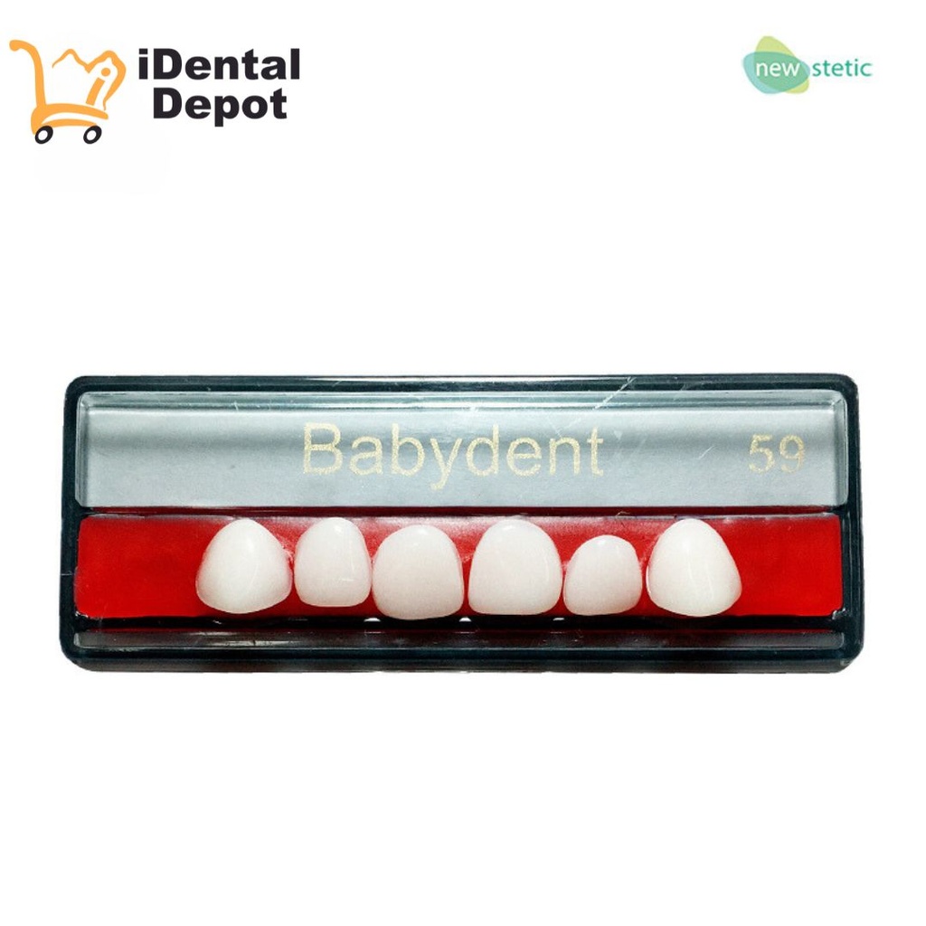 BABYDENT DIENTES ACRILICO 1X6