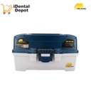 CAJA PLANO 2 CHAROLAS 6202 AZUL 14.25X8.25X7.75