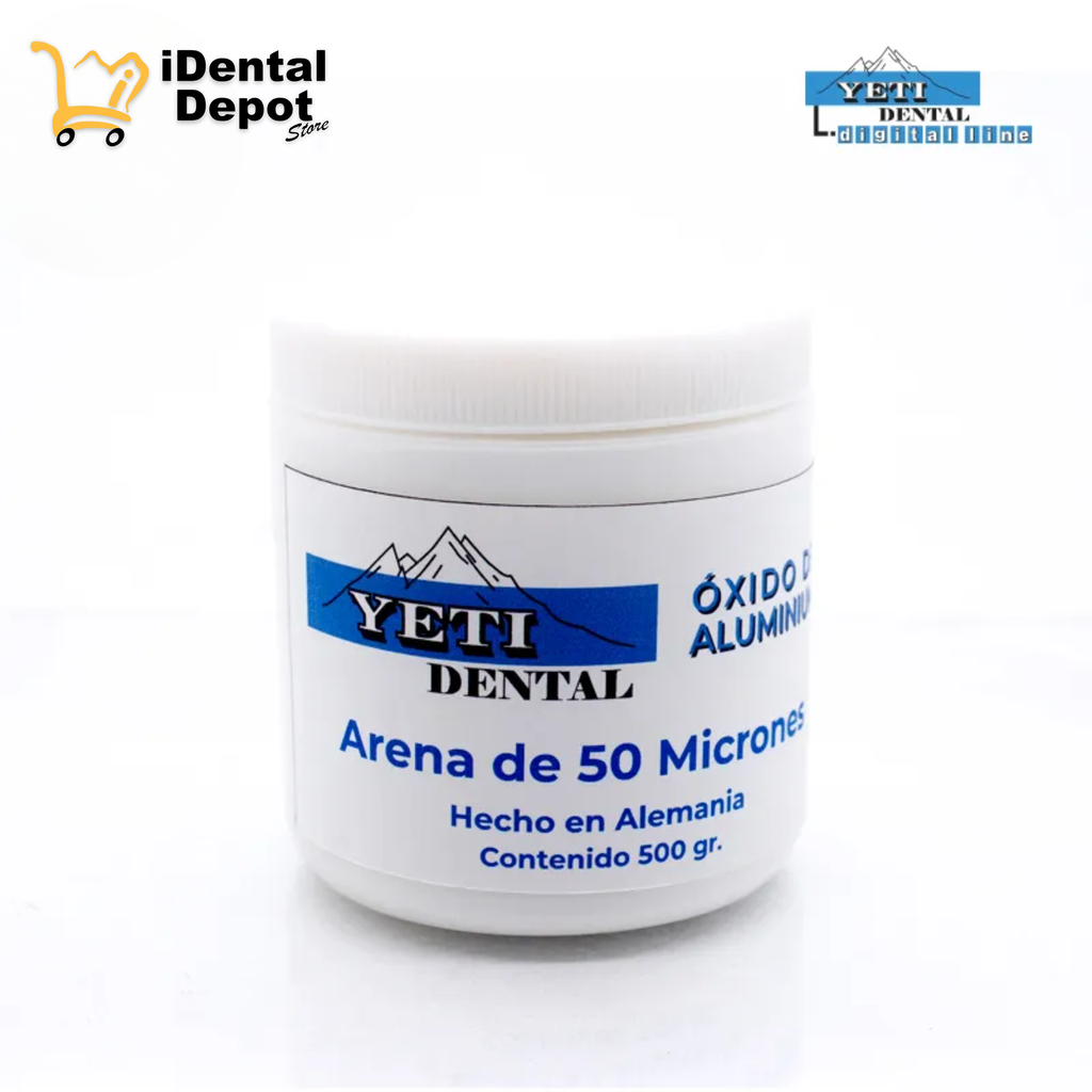 ARENA 50 MICRONES (OXIDO DE ALUMINIO) YETI