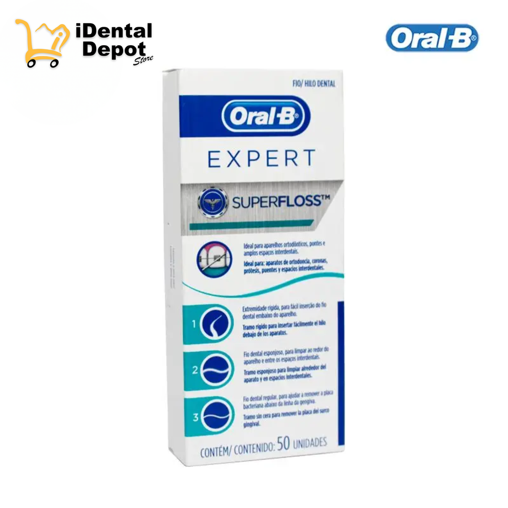 HILO SUPER FLOSS ORAL-B