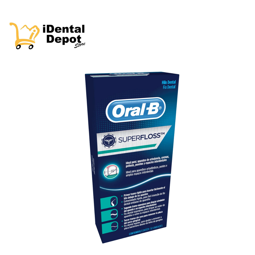 HILO SUPER FLOSS ORAL-B