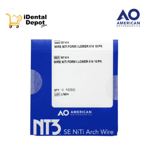 ARCO NITI .014 INFERIOR PK CON 10