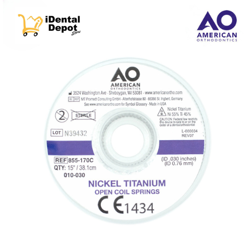 ROLLO RESORTE OPEN COIL NITINOL .010X.030