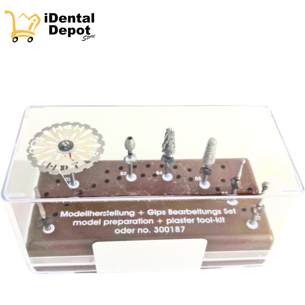 [D04300187 ] KIT DE FRESONES PARA MODELOS DE YESO (café) P135 L