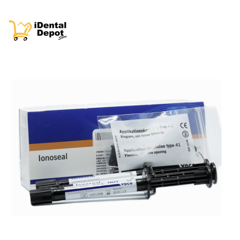 IONOMERO DE VIDRIO FLUIDO
IONOSEAL JERINGA 2.5 G + ACCESORIOS