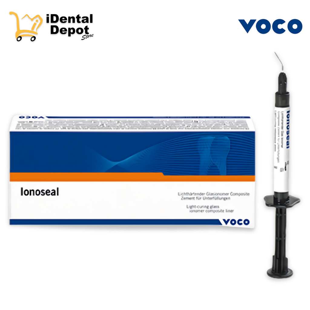 IONOMERO DE VIDRIO FLUIDO
IONOSEAL JERINGA 2.5 G + ACCESORIOS