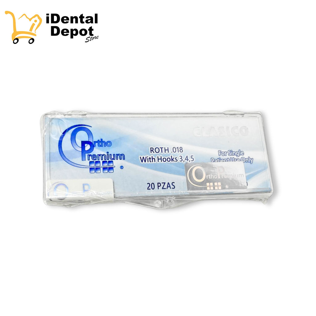 JGO BRACKET ROTH .018 CLASICO C/G 3,4 Y 5