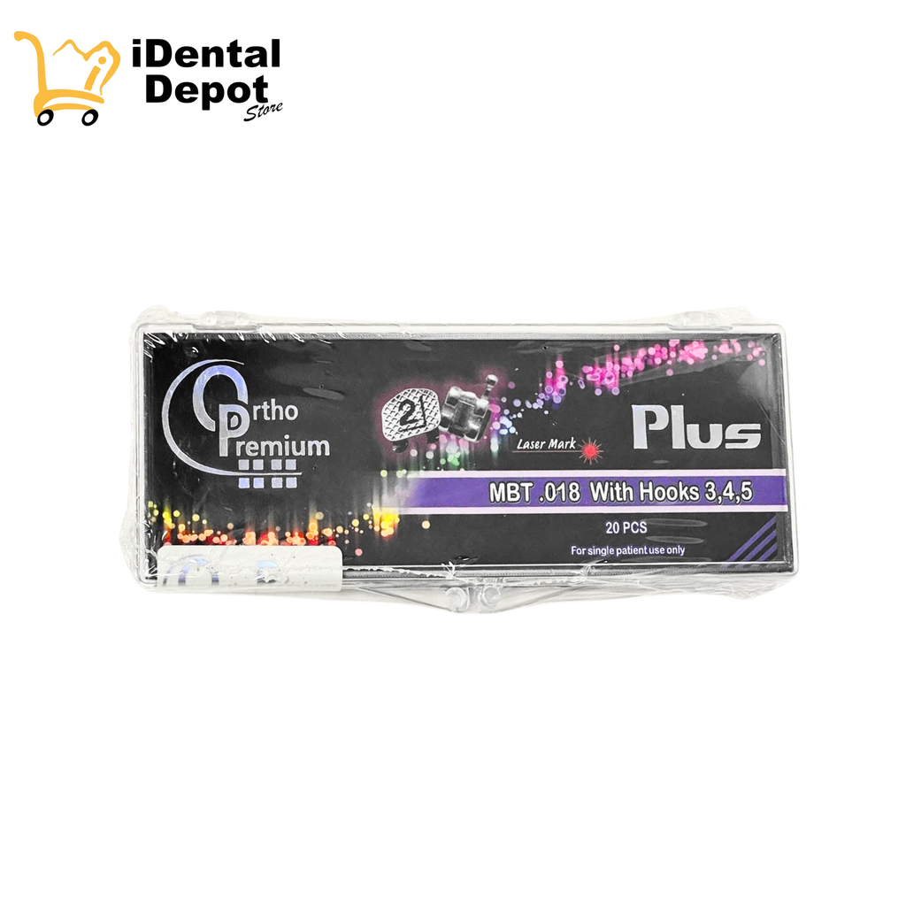 JUEGO DE BRACKET MBT .018 PLUS