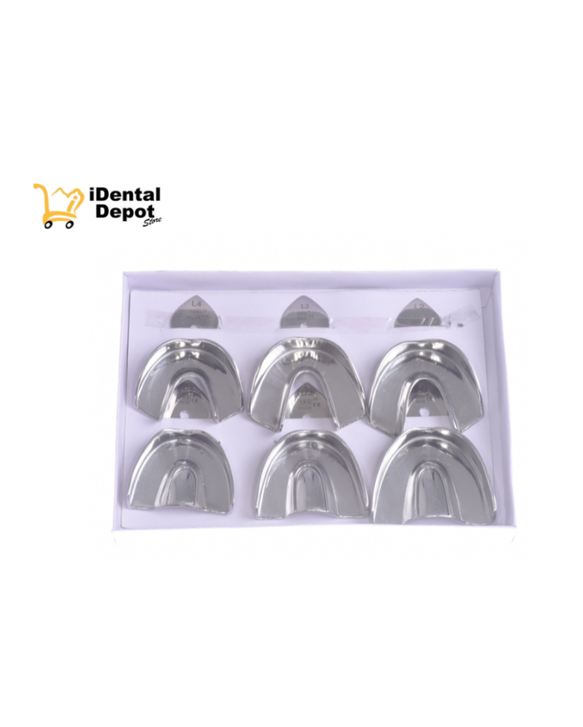 JUEGO DE CUCHARILLA LISA TIPO RIM LOCK (6 PIEZAS)