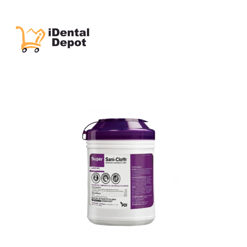 [19-5172] TOALLAS DESINFECTANTES
SANI-CLOTH MORADO SUPER BOTE C/160