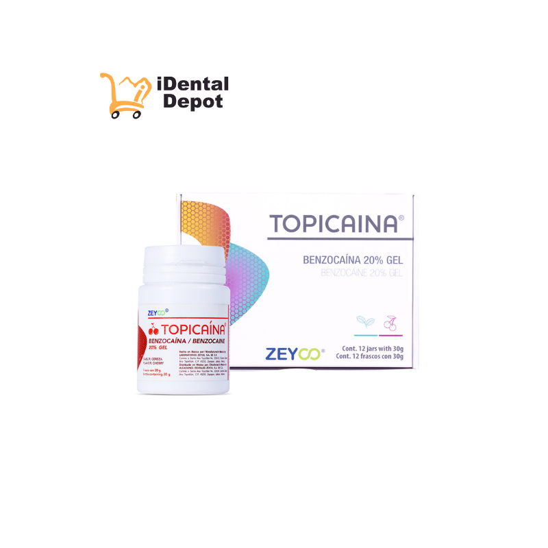 ANESTESICO
TOPICAINA BENZOCAINA 20% CEREZA FRASCO 30g