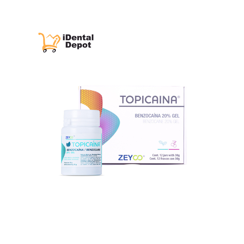 ANESTESICO
TOPICAINA BENZOCAINA 20% MENTA FRASCO 30g