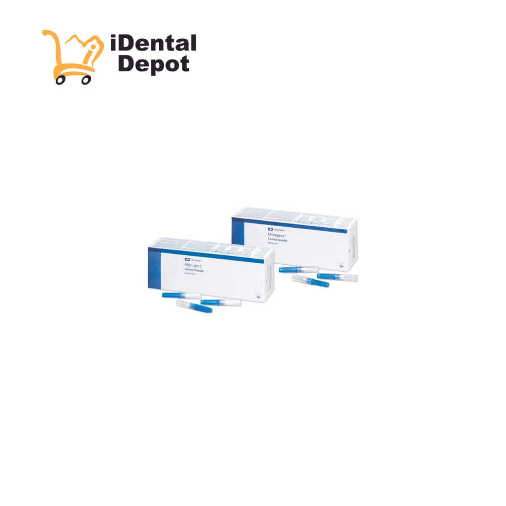 [M-20] AGUJA DENTAL MONOJECT CALIBRE 27 LARGA CAJA C/100