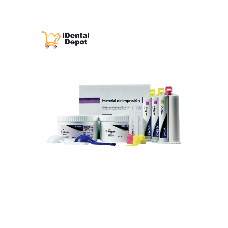 KIT MATERIAL DE IMPRESION MASILLA + 2 LIGERO CON 1 OBITE DE REGALO