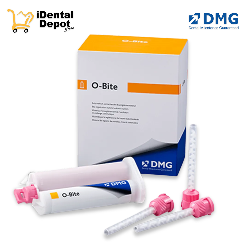 SILICON PARA REGISTRO OBITE - MATERIAL PARA REGISTRO (OCLUSAL / BITE) 2X50 ML + 12 PUNTAS