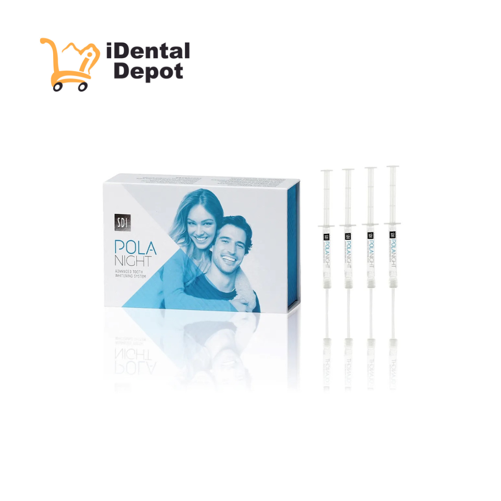BLANQUEAMIENTO POLA NIGHT KIT 4 JERINGAS 3GR 16% PEROXIDO CARBAMIDA