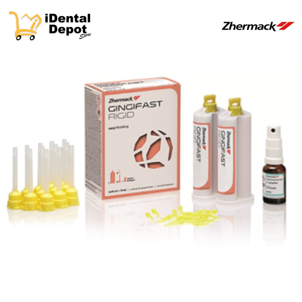 SILICON GINGIFAST RIGID D2-2 CARTUCHOS 50ML-12 PTS-12 INTRAORALES SEPARADOR