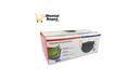 CUBREBOCAS iDENTAL DEPOT TELA C/3 CAPAS C/RESORTE NEGRO