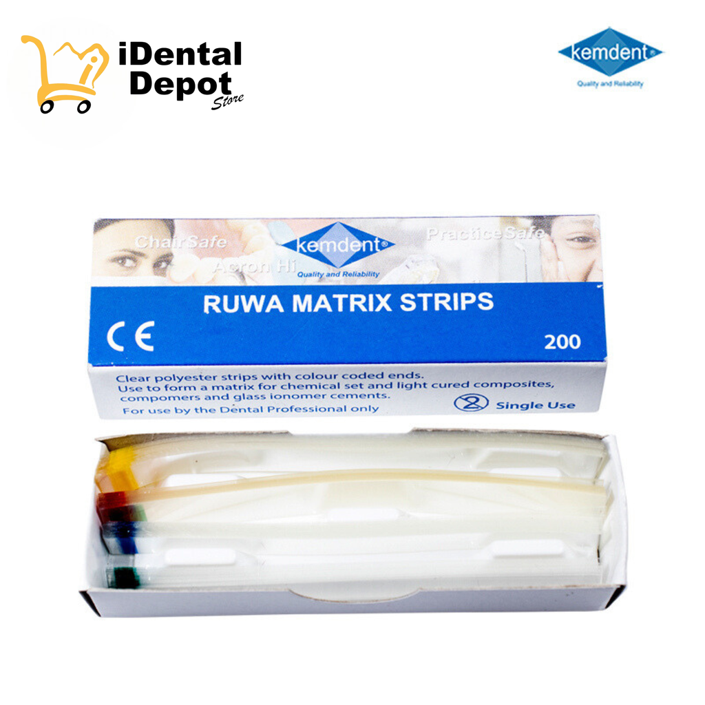 [KEMDENTRUW084L] TIRAS DE CELULOIDE KEMDENT CON 200
