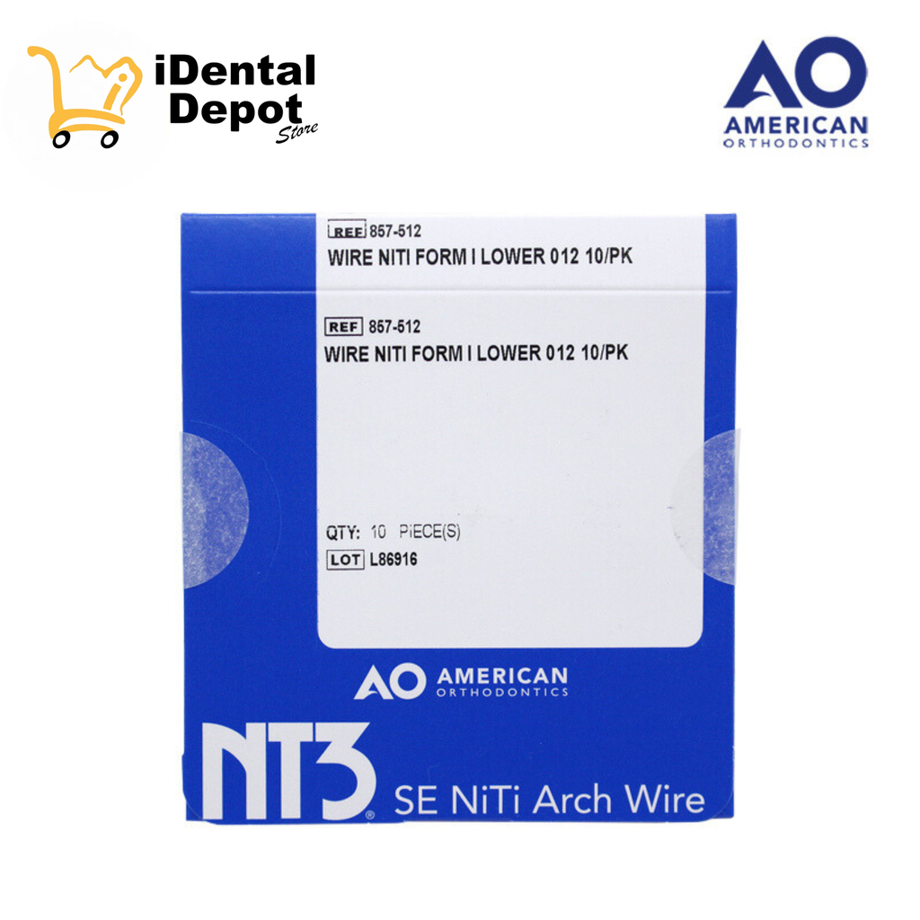ARCO NITI .012 INFERIOR PK CON 10