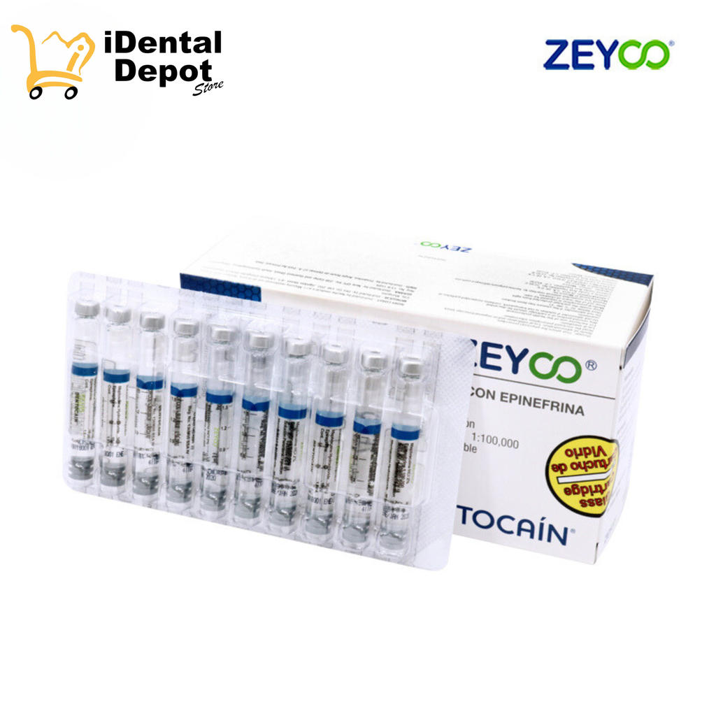 ANESTESICO DENTOCAIN 2% CON 50 CARTUCHO PLASTICO