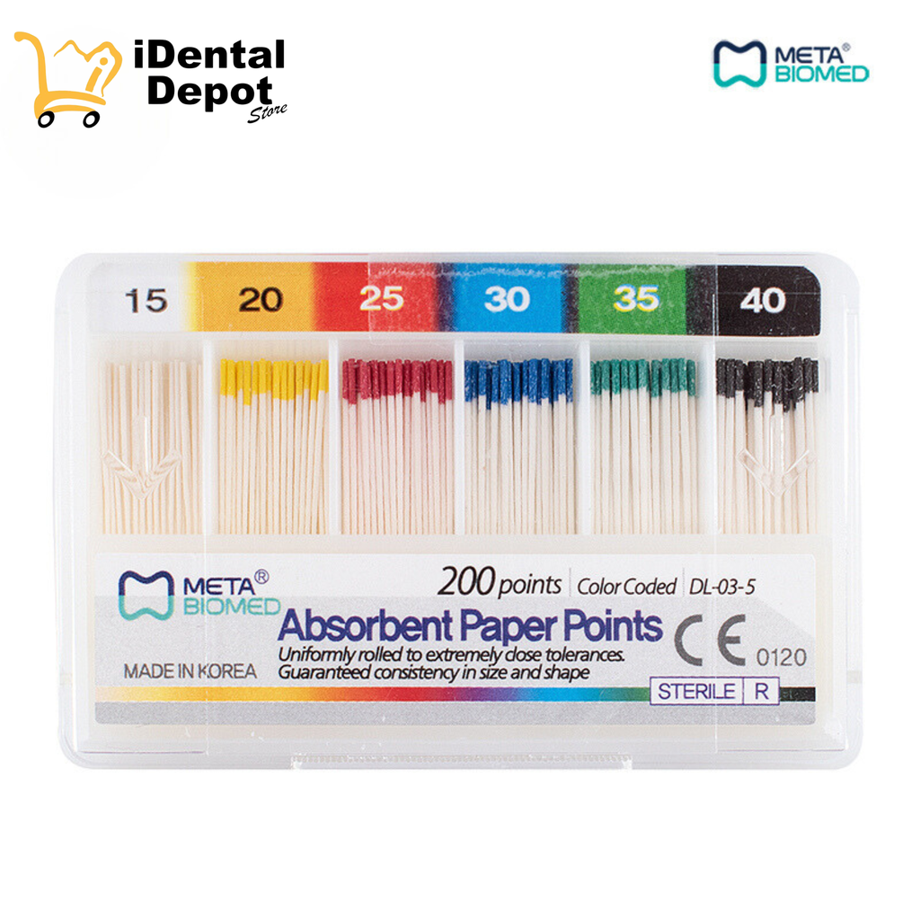 PUNTAS DE PAPEL METABIOMED # 15-40
