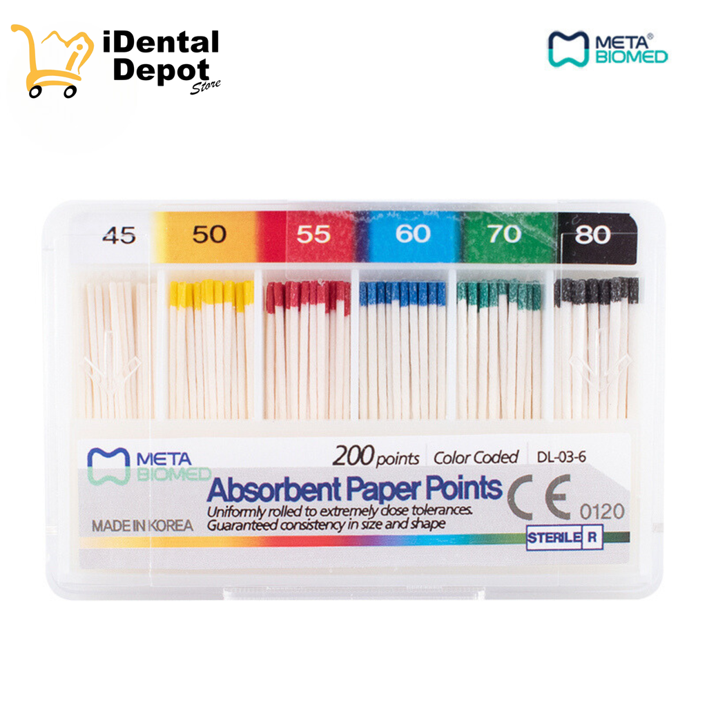 PUNTAS DE PAPEL METABIOMED # 45-80