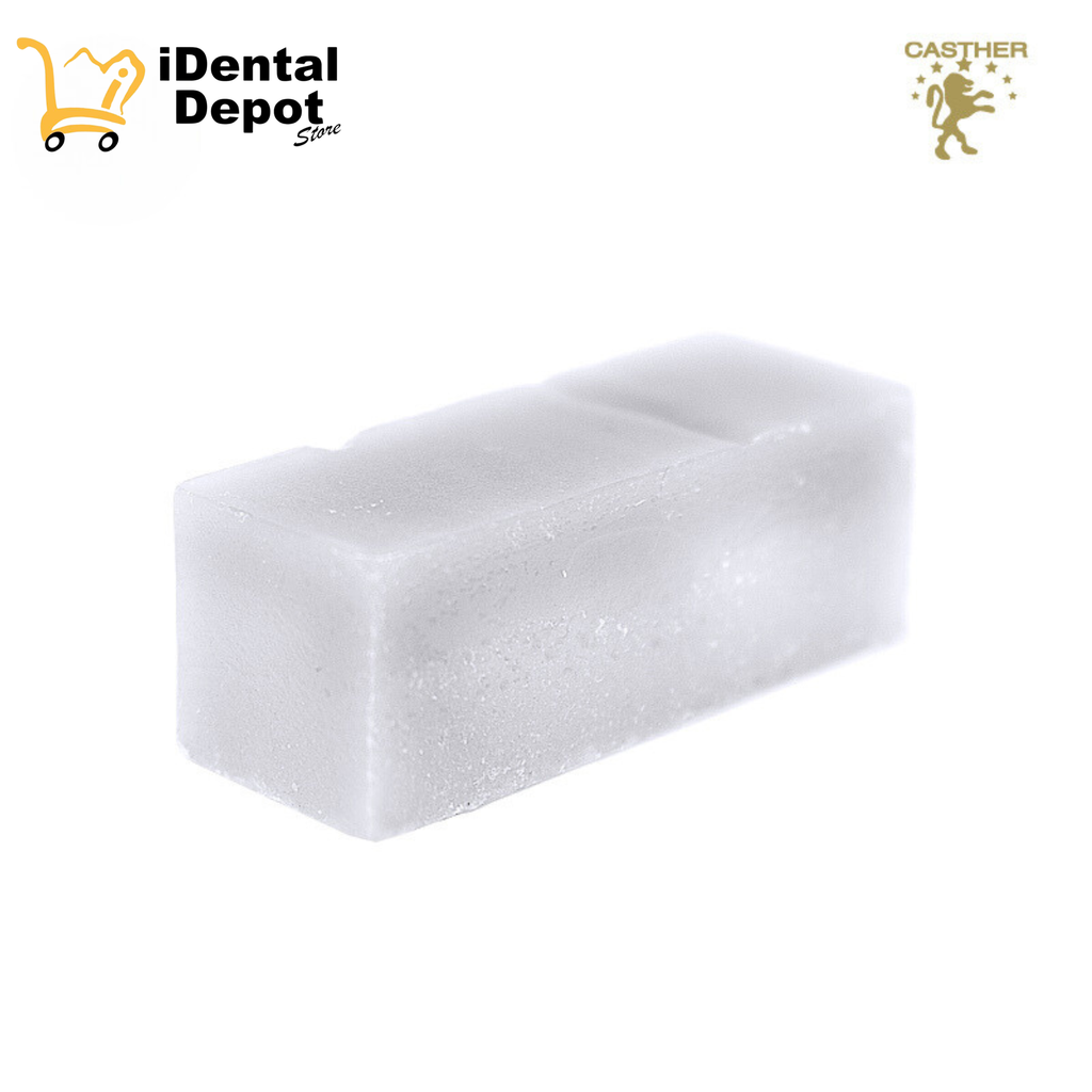 CUBO DE CERA CASTHER (BLANCO OPACO) C/U