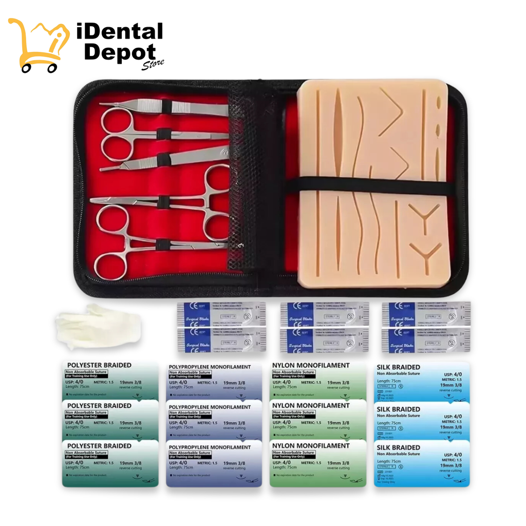 KIT DE PRÁCTICA DE SUTURAS MODELOS ANATÓMICOS PARA ESTUDIANT