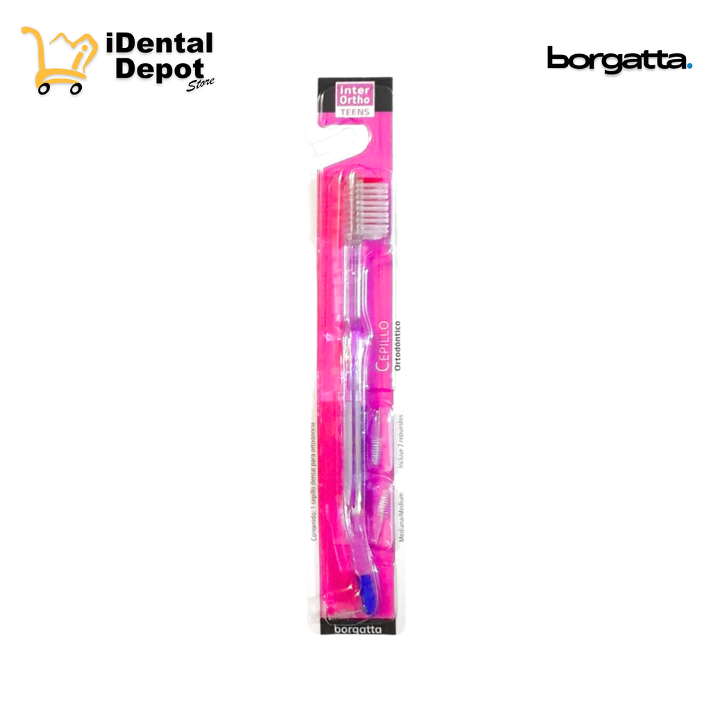 [300803ID] CEPILLO DENTAL TEENS (BRACKET / ORTODONCIA) INTER ORTHO