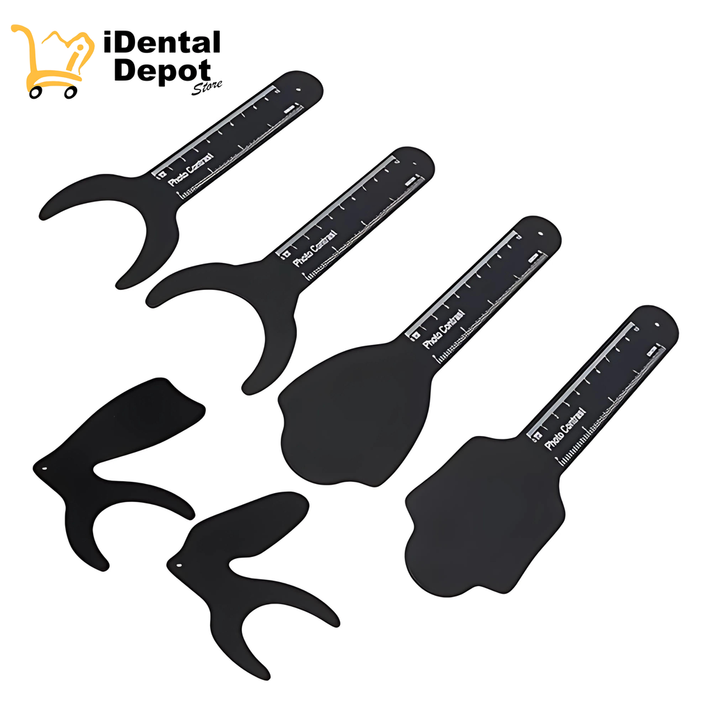 Contrastes Intraorales Fotografía Negro Mango Largo 6 Pzs