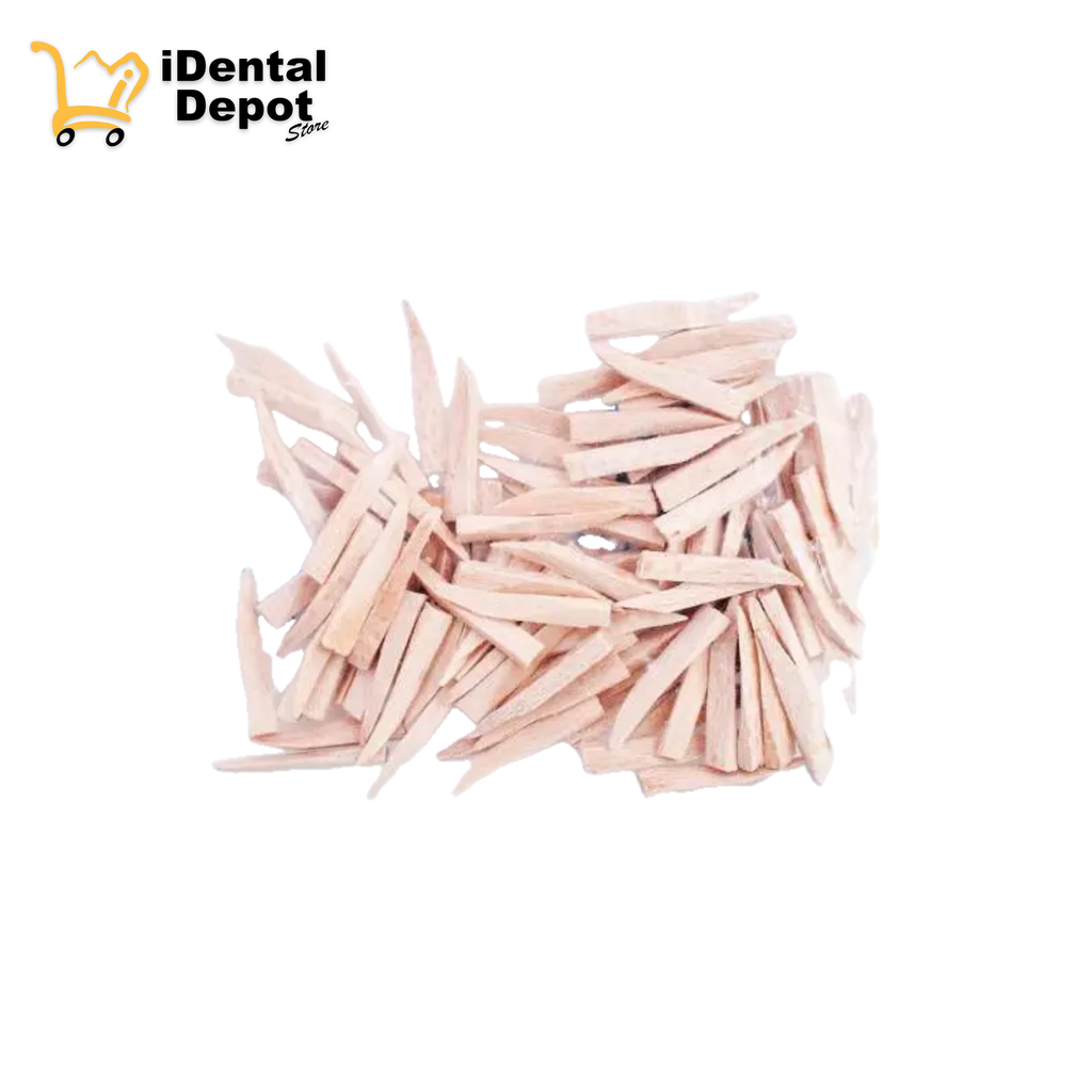 CUÑAS ANATOMICAS - 100 CUÑAS DE MADERA No. 1