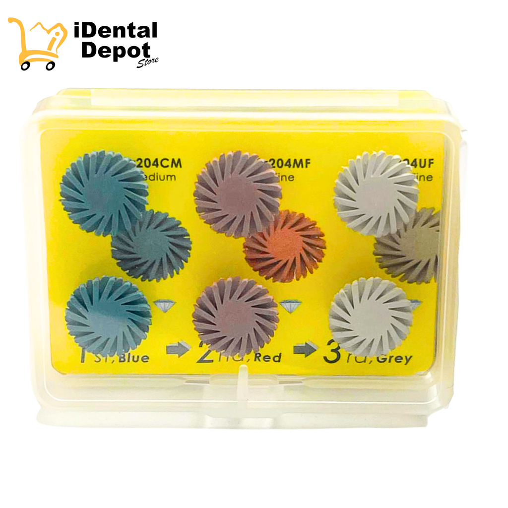 KIT PULIDO CP6001 (RESINA, CERAMICA, ZIRCONIA)