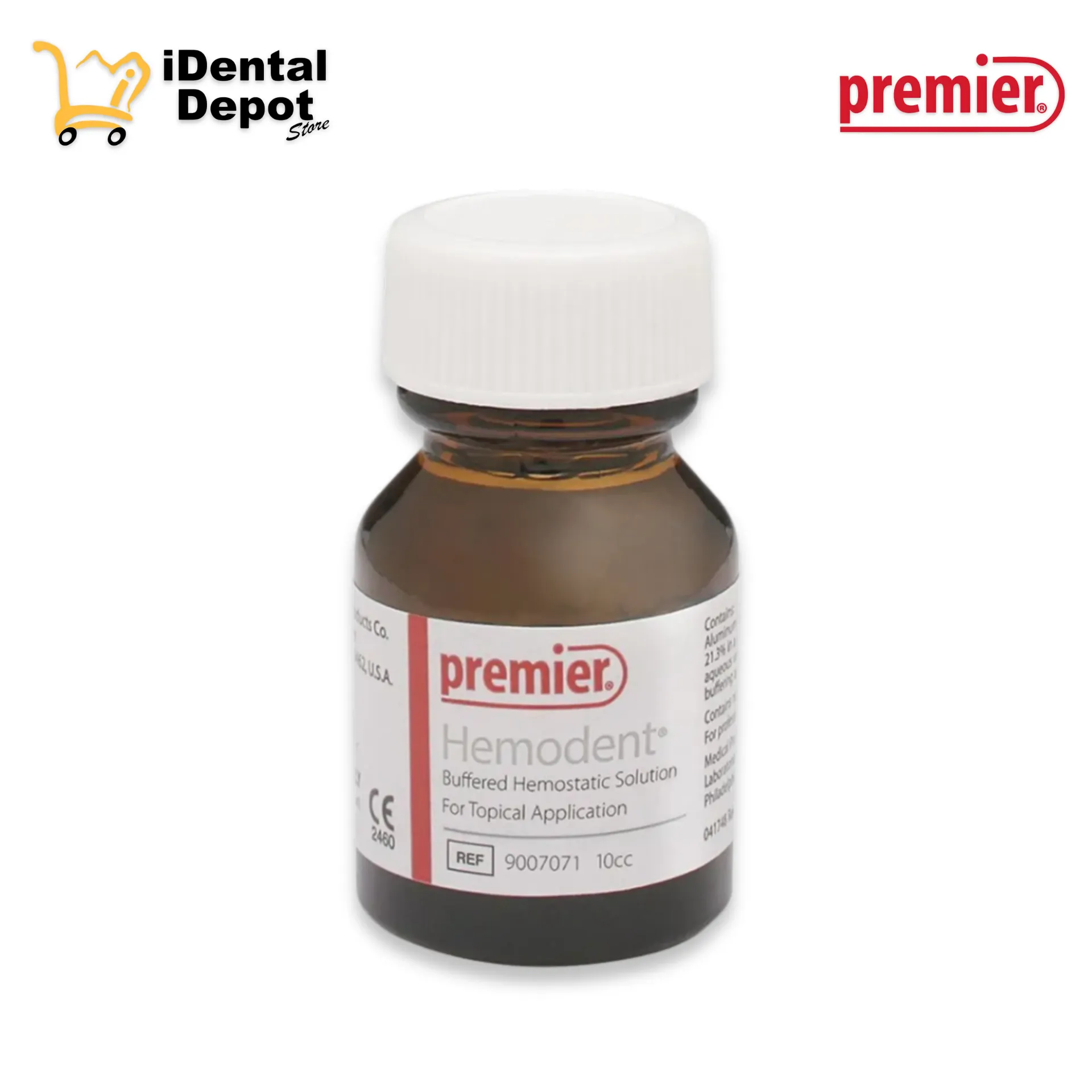 [PR-HMT] HEMODENT 10cc - HEMOSTATICO P/ SANGRADOS GINGIVALES MENORES No.7071