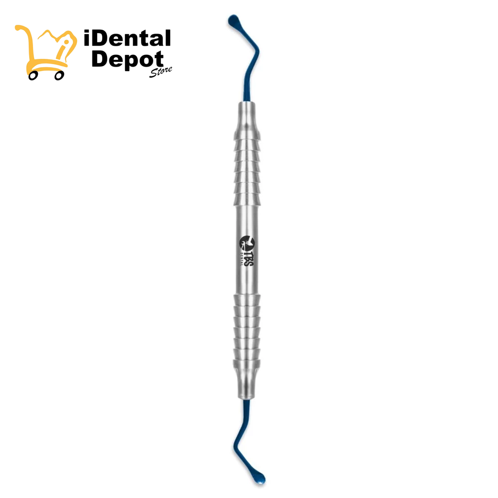 [38-001 USA OLD]  CURETA MILLER 12, 10 SERRATED CURETTE USA