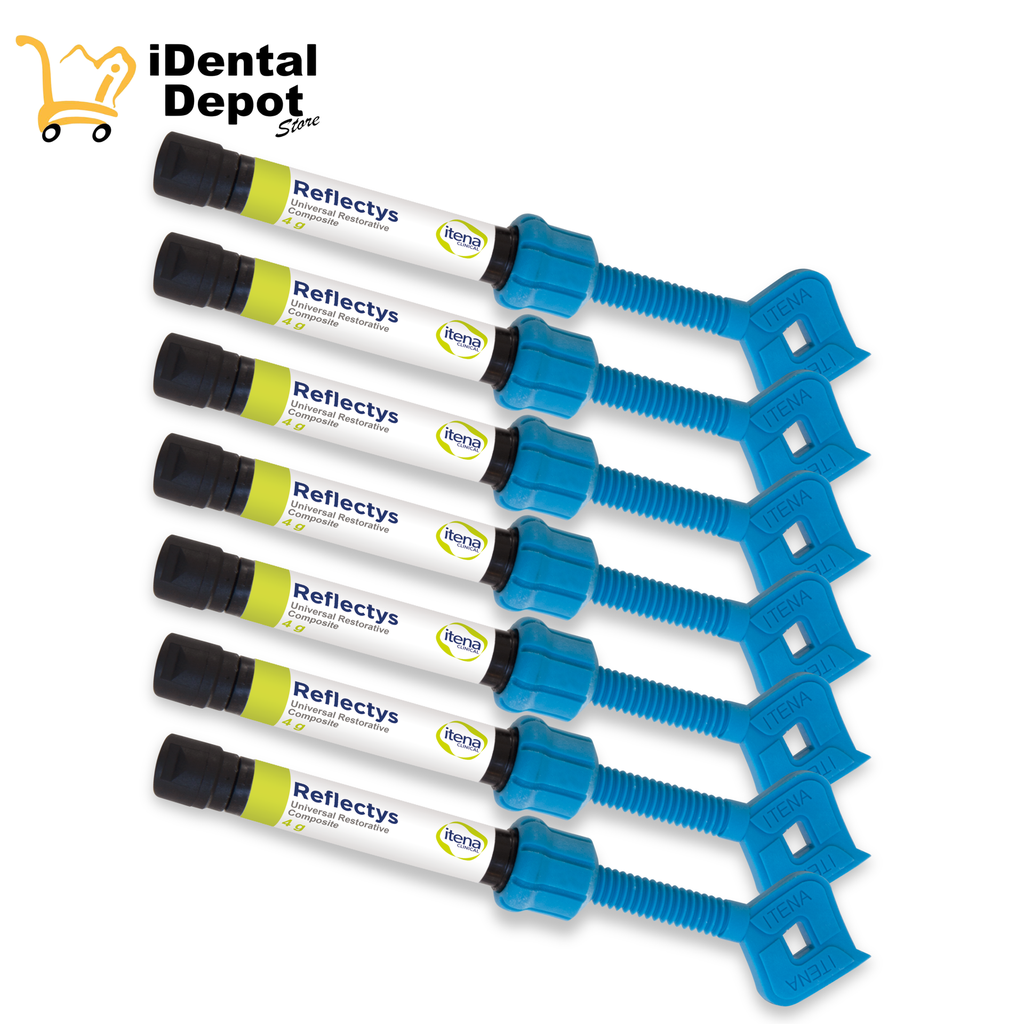 REFLECTYS KYT COMPOSITE 7 JERINGES OF 4 G + BOND + ETCH (A1, A2, A3, A20, A30, ESMALTE, INCISIVA)