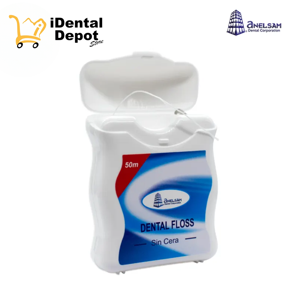 HILO DENTAL FLOSS ANELSAM 50 MTS SIN CERA