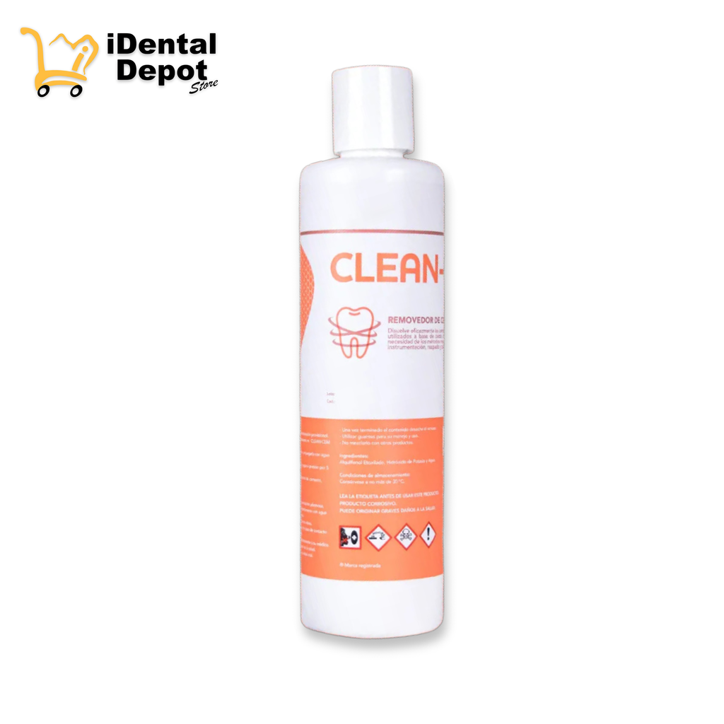 REMOVEDOR DE CEMENTO TEMPORAL ZEYCO BOTE CLEAN-CEM 250mL