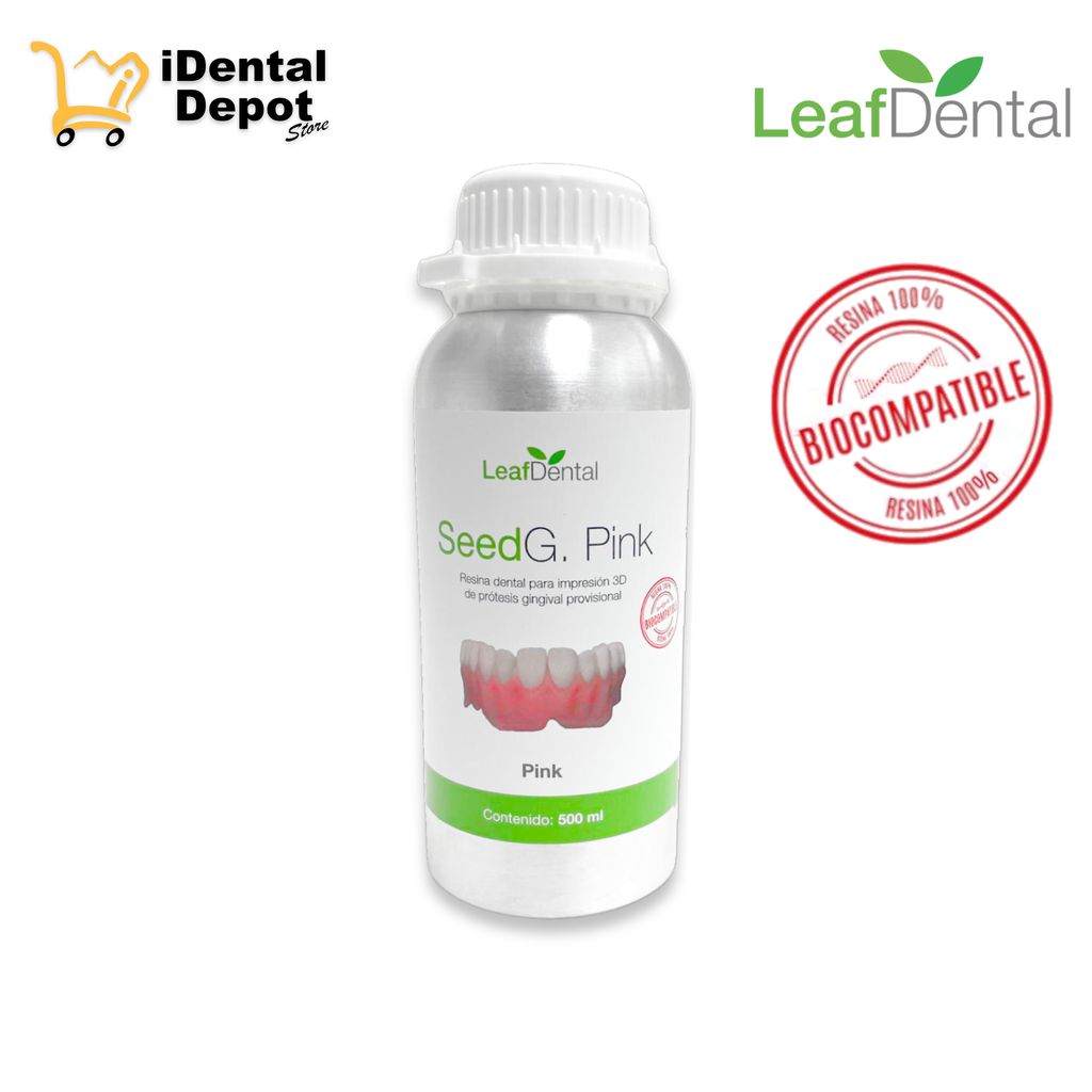 RESINA PARA IMPRESORA SeedG. Pink 500 ml