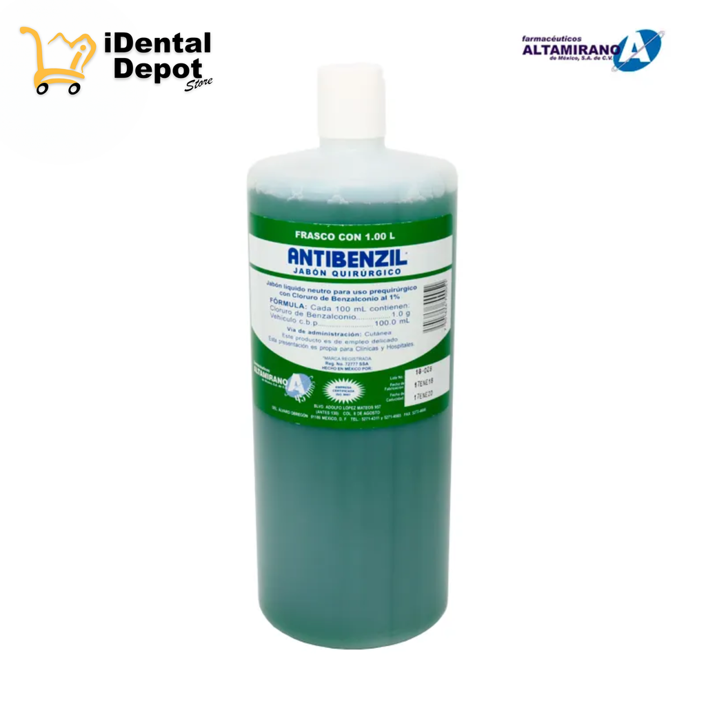 ANTIBENZIL JABON QUIRURGICO 1 LTS.