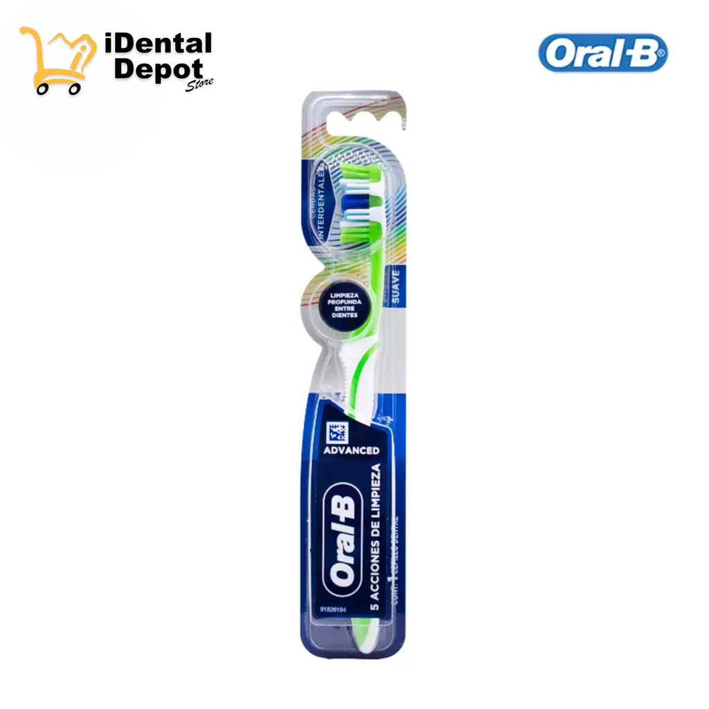 CEPILLO ADVANCED 5 ACCIONES DE LIMPIEZA SUAVE 40 ORAL-B