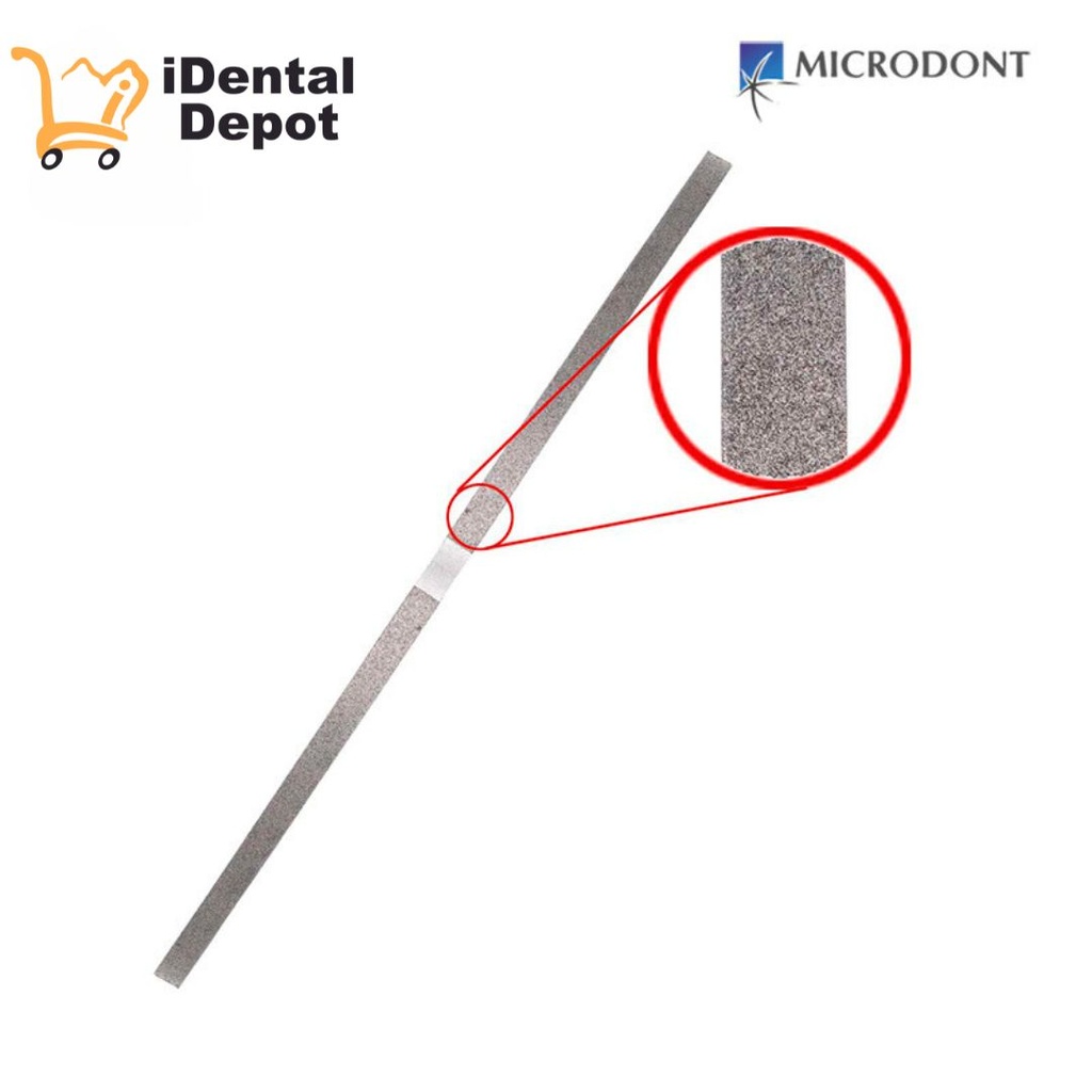 [MICRO1-11] TIRA LIJA STRIPING DOBLE CARA MICRODONT (pieza)