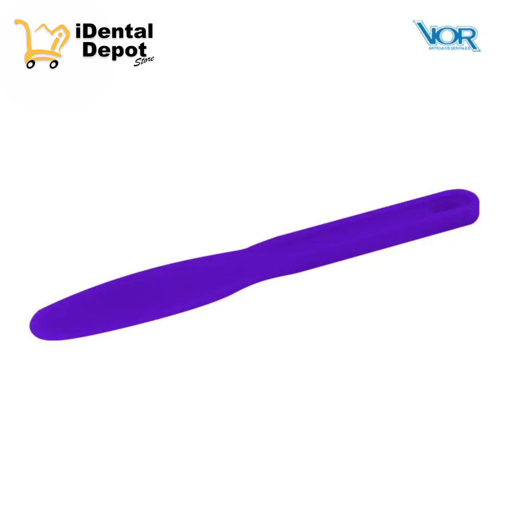 ESPATULA PLASTICO ALGINATO MORADO