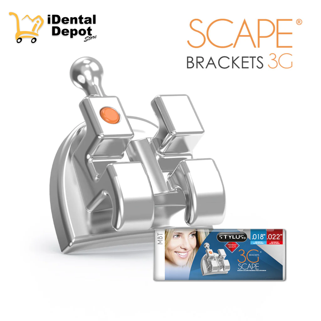[03-06 SCA-10.115] SET BRACKET MBT SCAPE 3G .022 STYLUS - AhKimPech