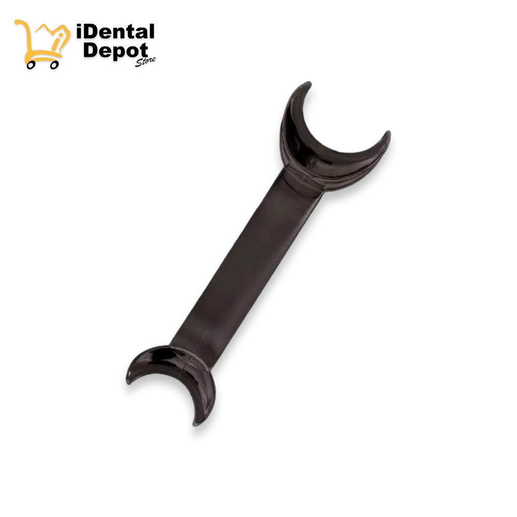 [RET024] RETRACTOR NEGRO DOBLE MED CH 1PAR