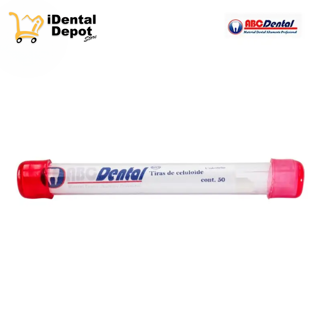 TIRAS DE CELULOIDE CON 50