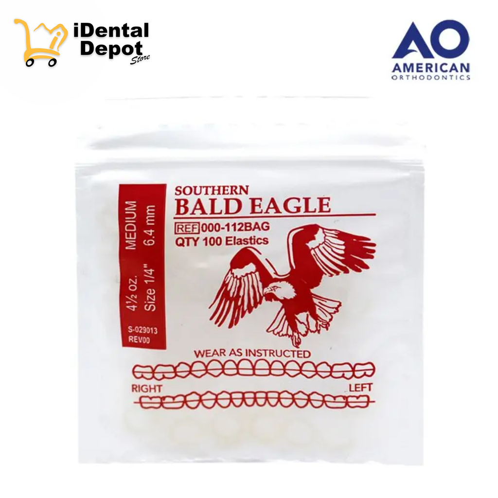 [AO10000-112] LIGAS INTRAORALES 4.5oz. 1/4 AGUILA