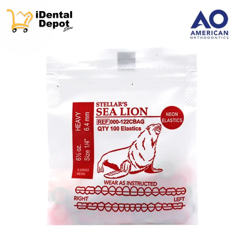[AO07000-122C] LIGAS INTRAORALES 6.5oz 1/4 SEA LEON color