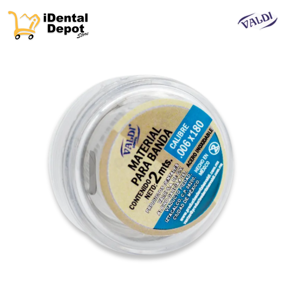 MATERIAL PARA BANDA .006X180 VALDI